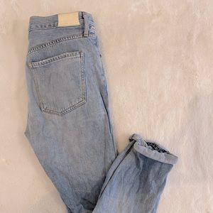 Citizens Light wash high rise jeans